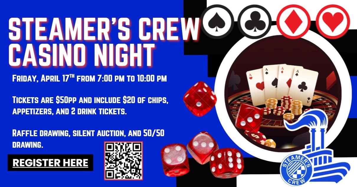 Steamer’s Crew Casino Night