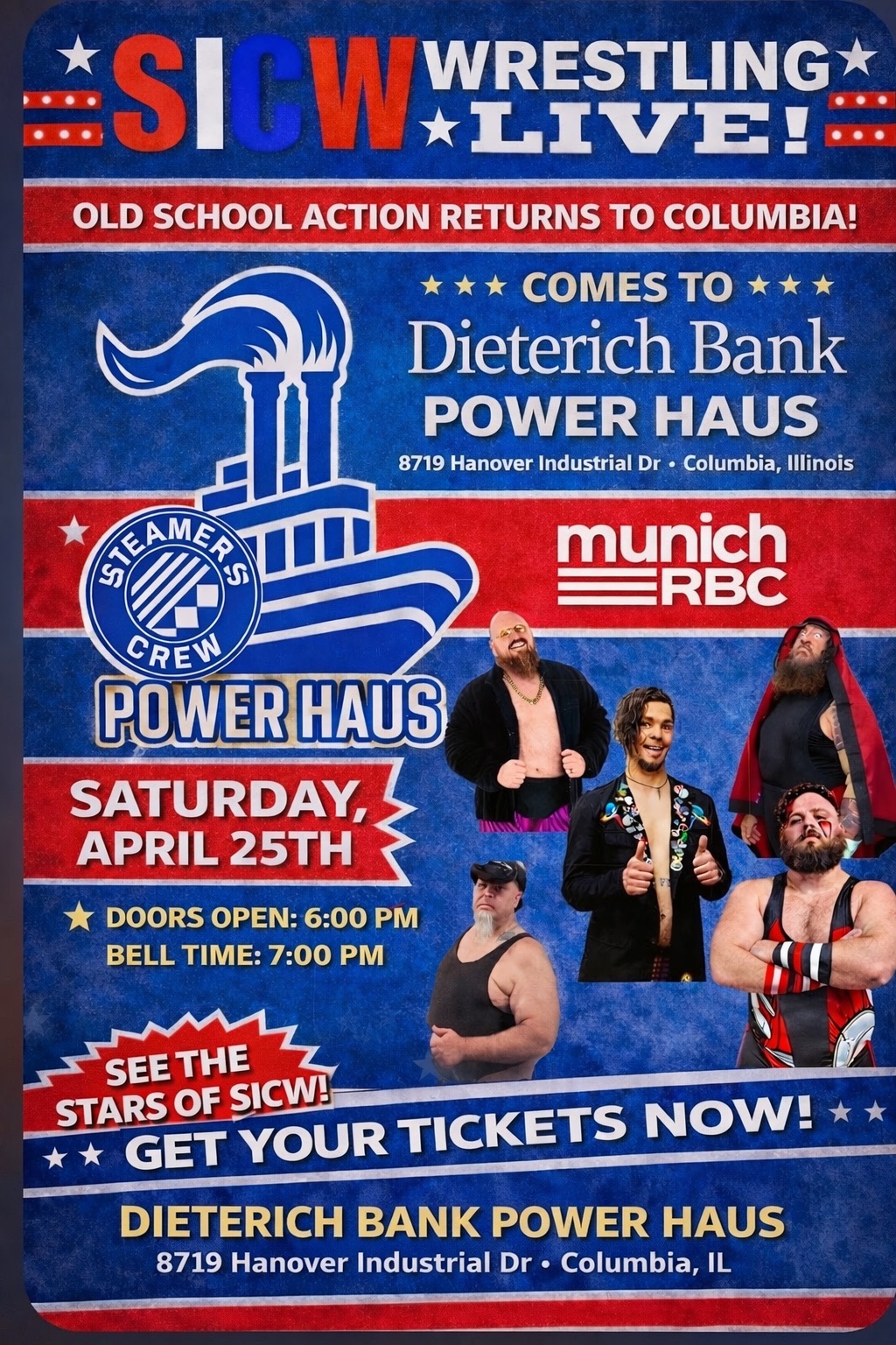 SICW Wrestling at Powerhaus